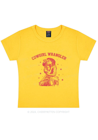 Cowgirl Wrangler Y2K Baby Tee Cherrykitten