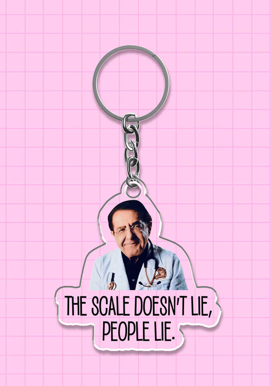 People Lie 1Pc Y2K Keychain Cherrykitten