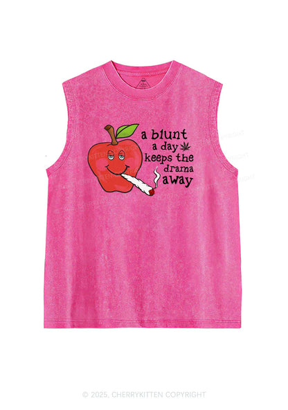 A Blunt A Day Y2K Washed Tank Cherrykitten