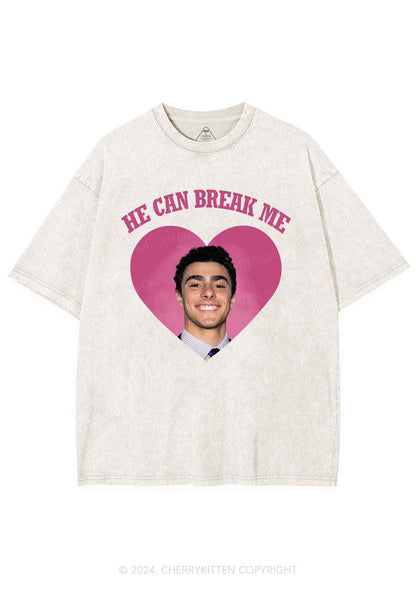 Break Me Luigi Y2K Washed Tee Cherrykitten