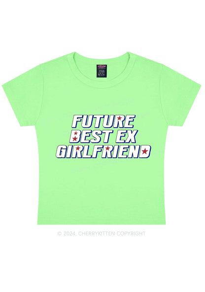 Future Best Ex GF Y2K Baby Tee Cherrykitten