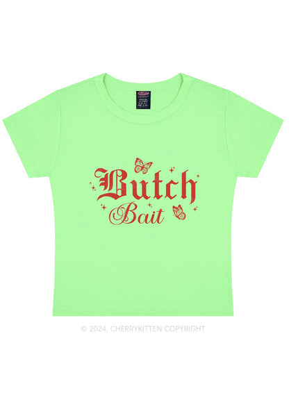 Butch Bait Y2K Baby Tee Cherrykitten