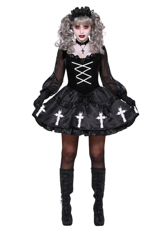 Halloween Horror Ghost Bride Y2K Cosplay Costume