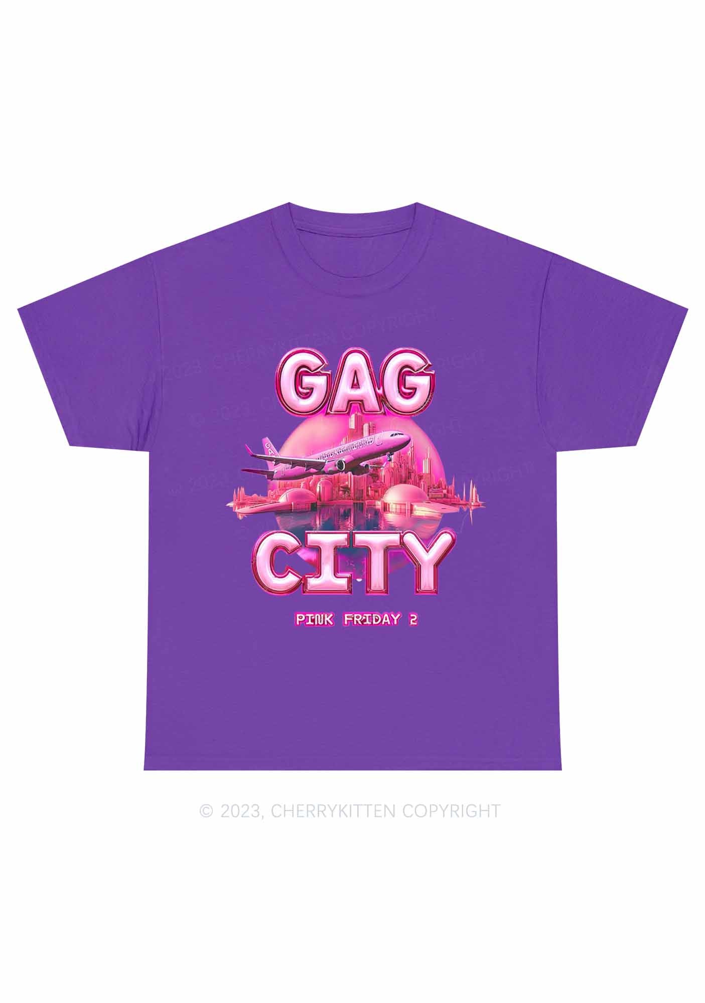 Gag City Y2K Chunky Shirt Cherrykitten