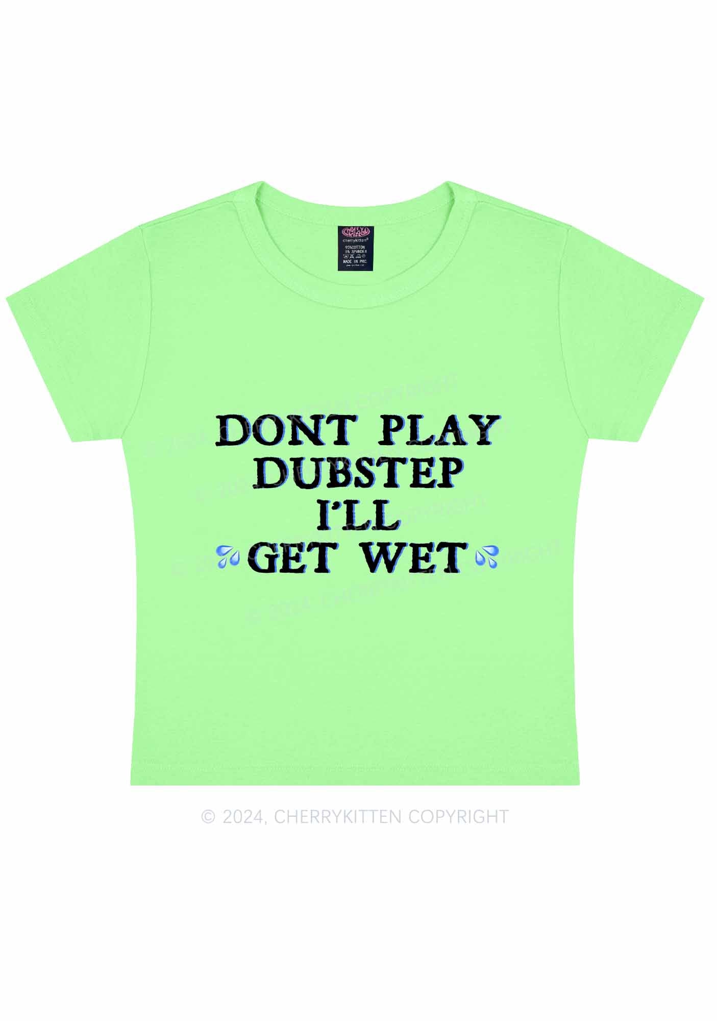 I'll Get Wet Y2K Baby Tee Cherrykitten