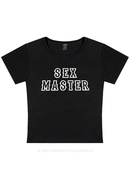 Curvy Sx Master Y2K Baby Tee Cherrykitten