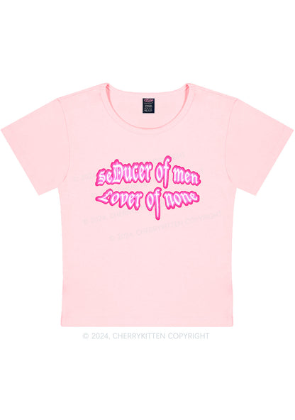 Seducer Of Men Y2K Baby Tee Cherrykitten