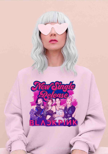 BP New Single Release Kpop Y2K Sweatshirt Cherrykitten