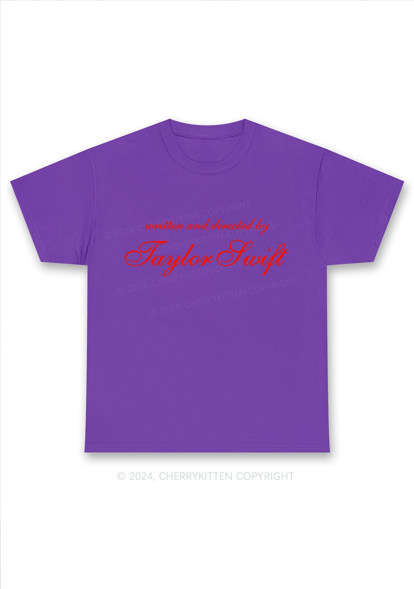 Written And Directed By TS Y2K Chunky Shirt Cherrykitten