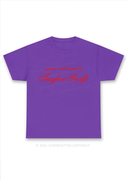 Written And Directed By TS Y2K Chunky Shirt Cherrykitten