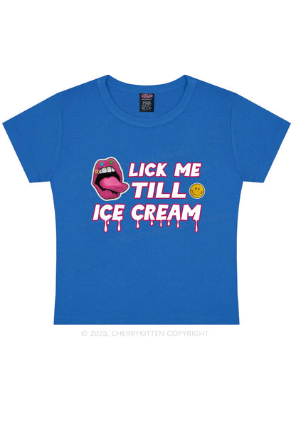 Lick Me Y2K Baby Tee Cherrykitten