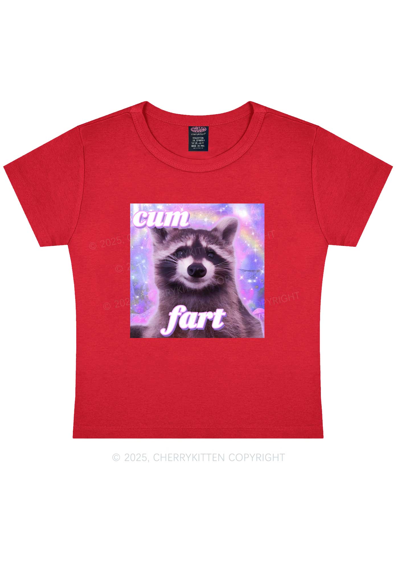 Cxm Fart Y2K Baby Tee Cherrykitten