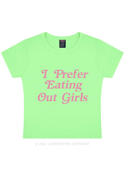 Eating Out Girls Y2K Baby Tee Cherrykitten