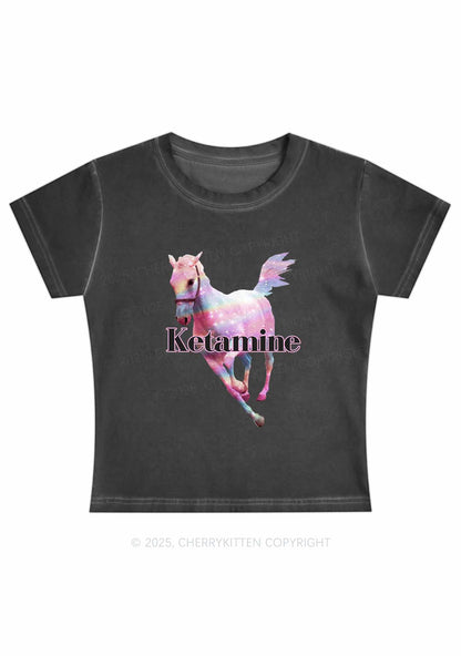 Pink Horse Y2K Vintage Classic Tee Cherrykitten