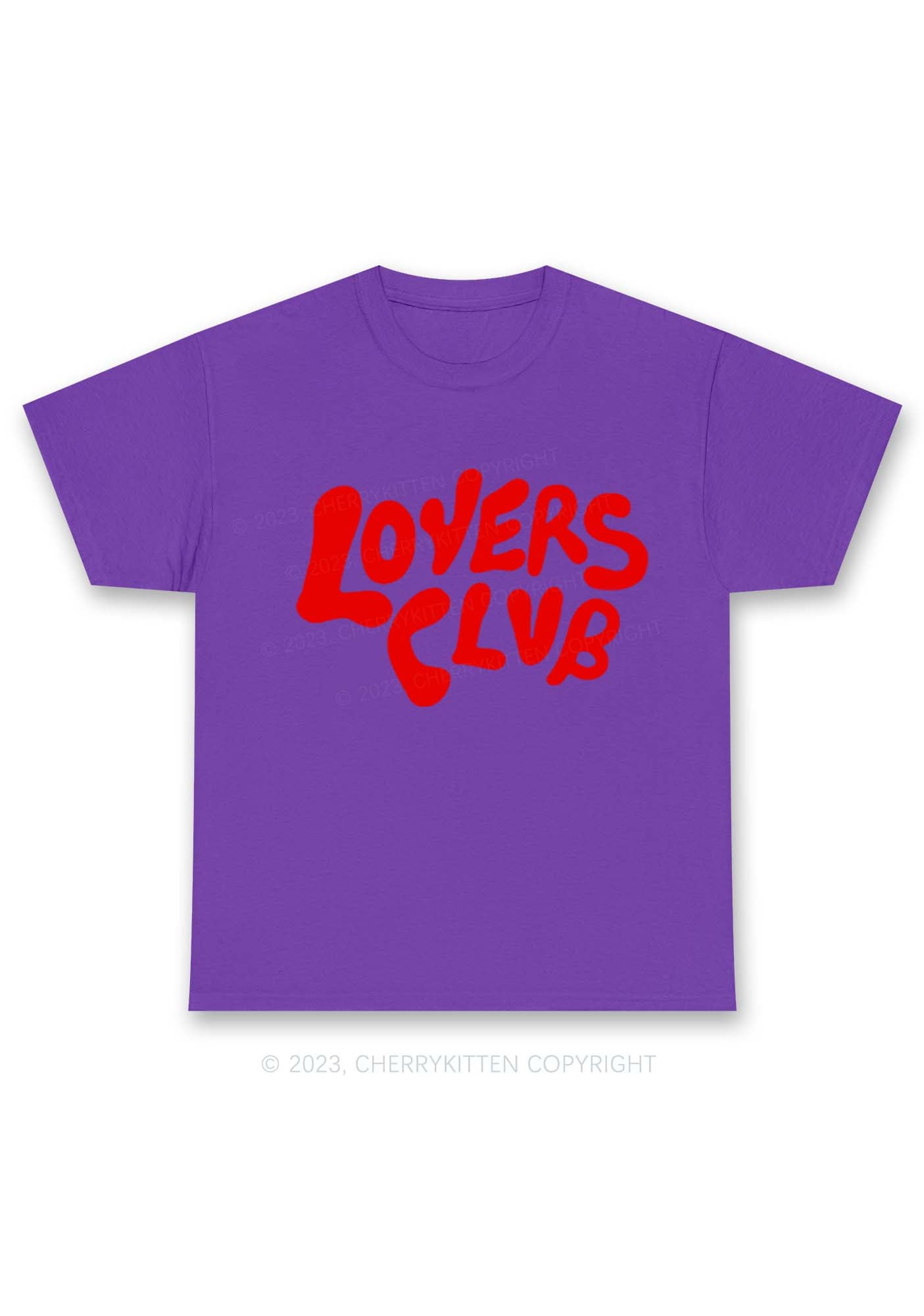 Lovers Club Y2K Chunky Shirt Cherrykitten