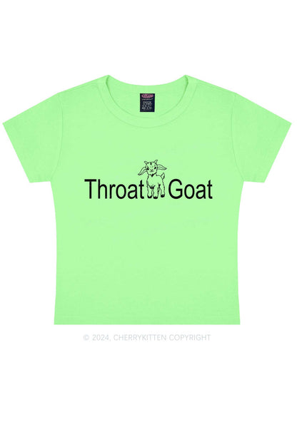 Throat Goat Y2K Baby Tee Cherrykitten