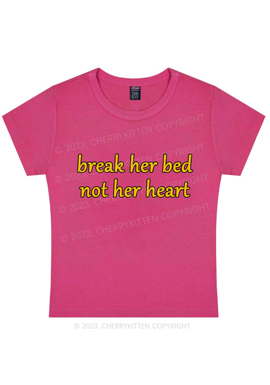 Break Her Bed Y2K Baby Tee Cherrykitten