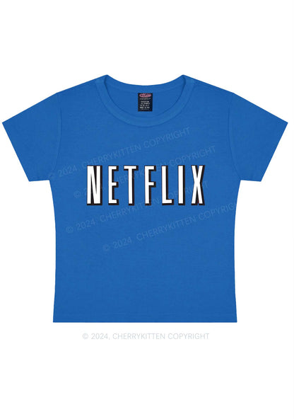 Netflix Y2K Valentine's Day Baby Tee Cherrykitten