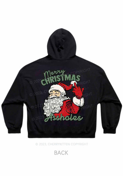 Merry Christmas Y2K Hoodie Cherrykitten