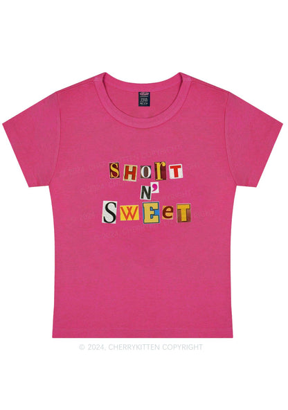 Short N Sweet Y2K Baby Tee Cherrykitten