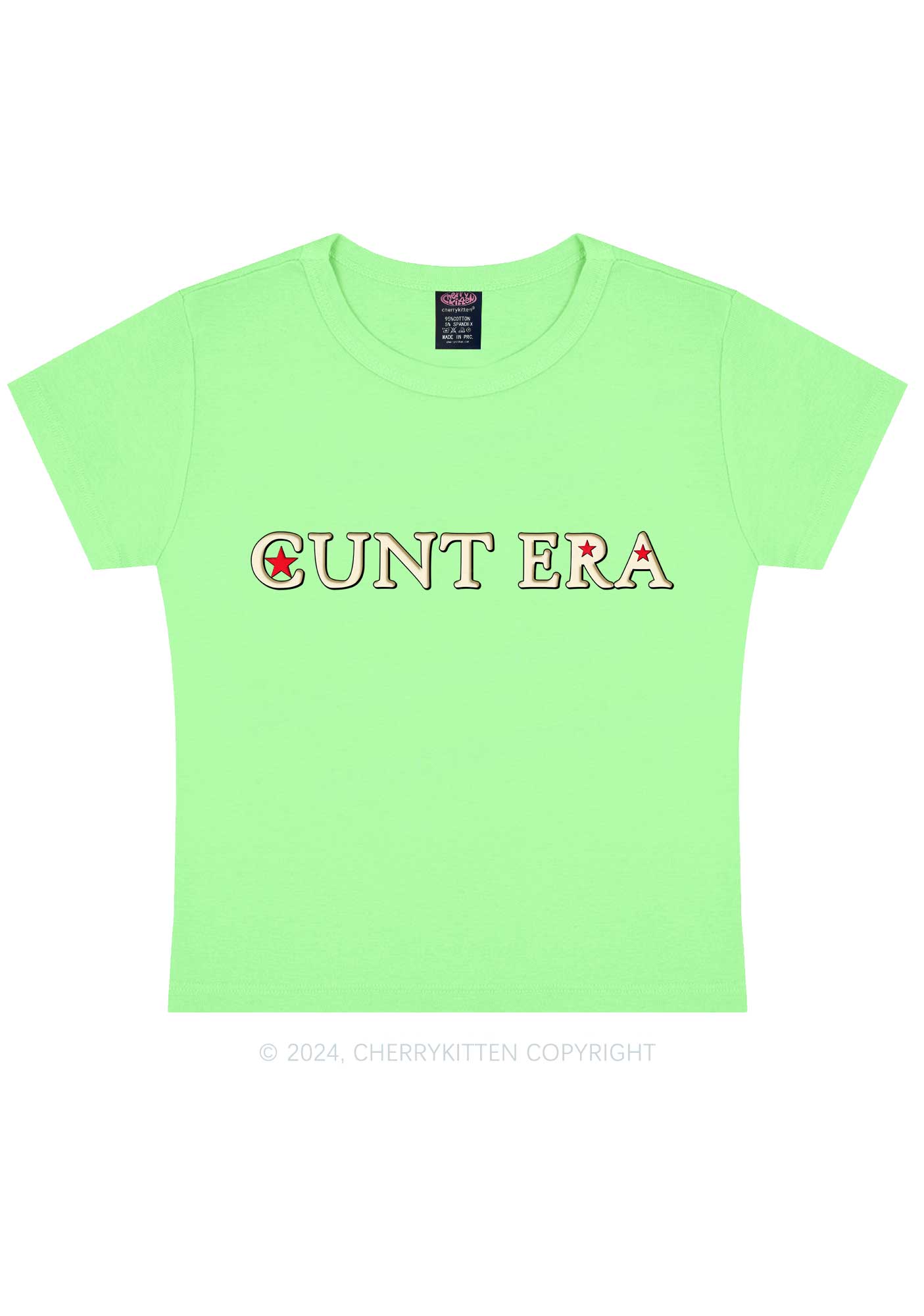 Cxxt Era Star Y2K Baby Tee Cherrykitten