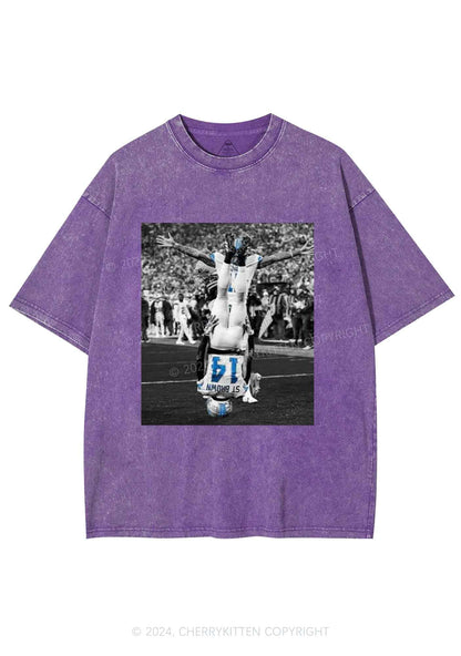 Headstand Celebration Y2K Super Bowl Washed Tee Cherrykitten