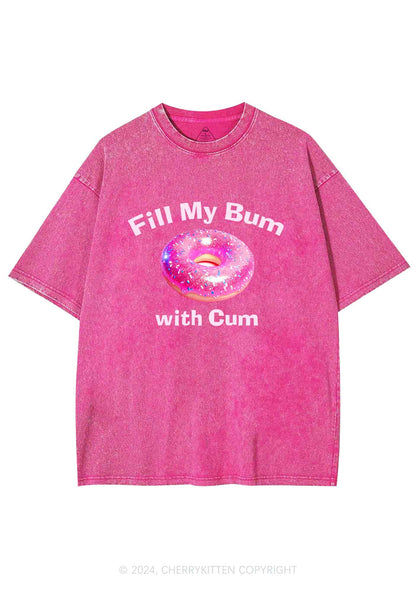 Fill My Bxm Y2K Washed Tee Cherrykitten