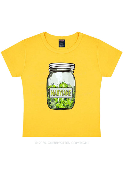 Mary Jane Wxxd Jar Y2K Baby Tee Cherrykitten