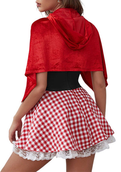 Halloween Little Red Riding Hood Y2K Cosplay Costume