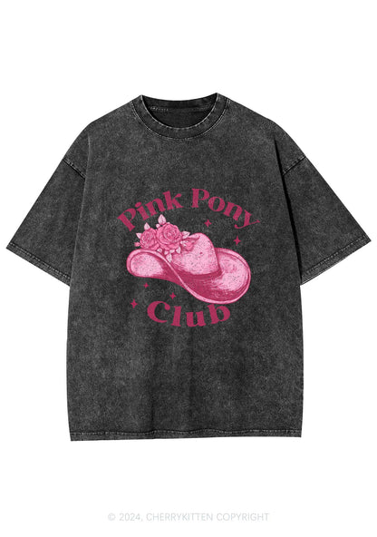 Pink Pony Club Y2K Washed Tee Cherrykitten