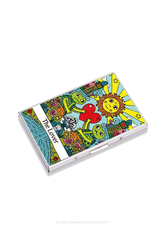 The Lover Frog Y2K Mirror Cigarette Case Cherrykitten