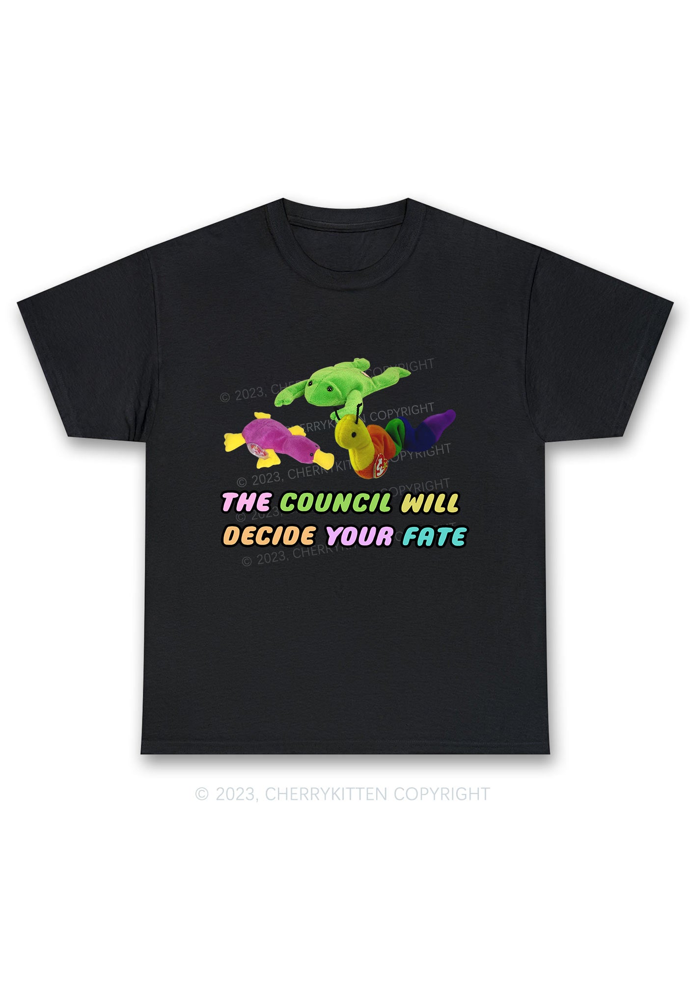 The Council Will Decide Your Fate Chunky Shirt