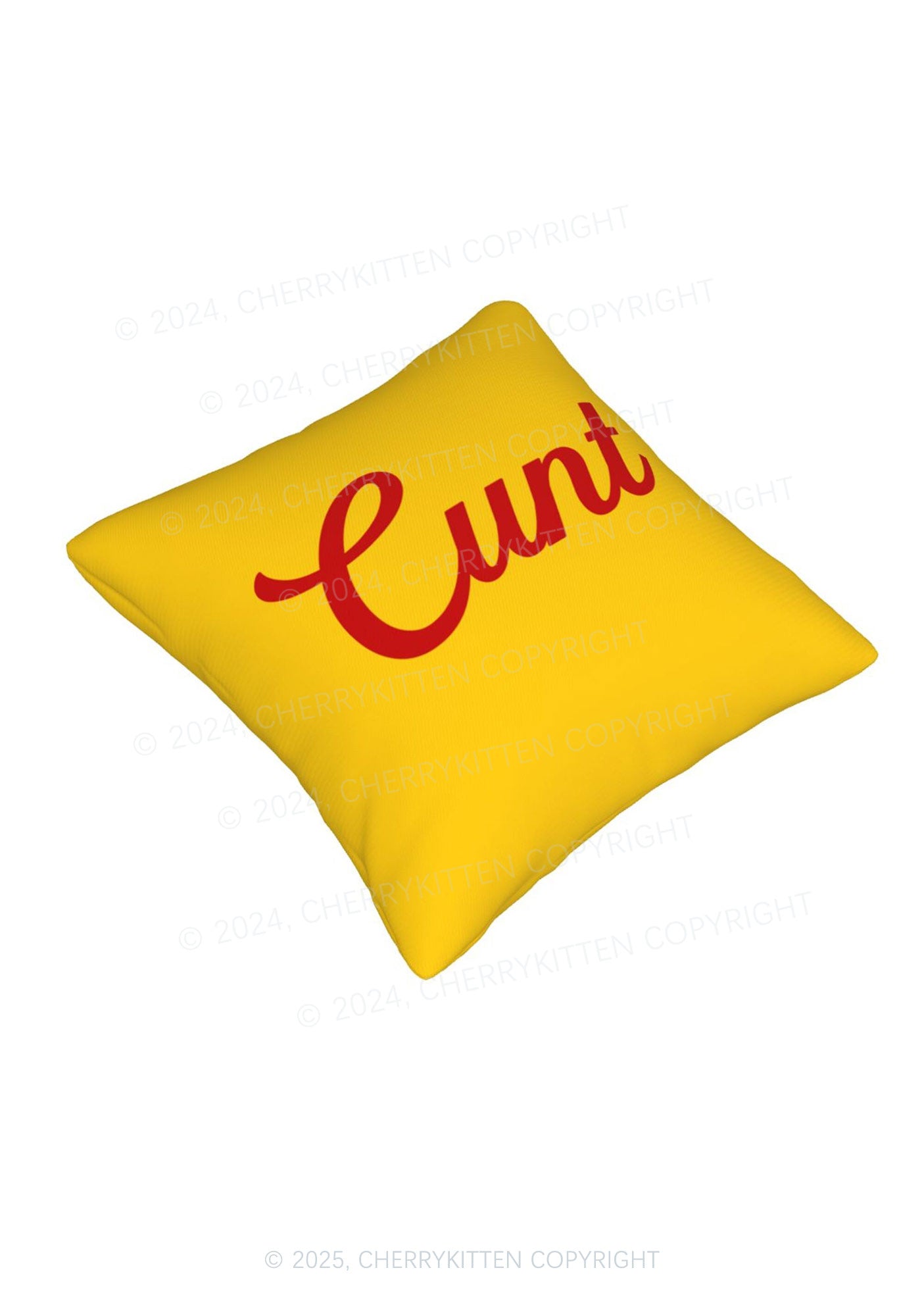 Cxxt Y2K Throw Pillow Cover Cherrykitten