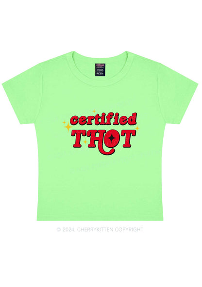 Certified Thxt Y2K Baby Tee Cherrykitten