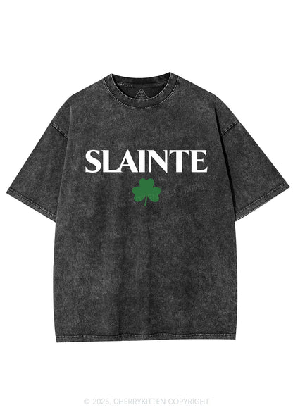 Slainte St Patricks St Patricks Y2K Washed Tee Cherrykitten