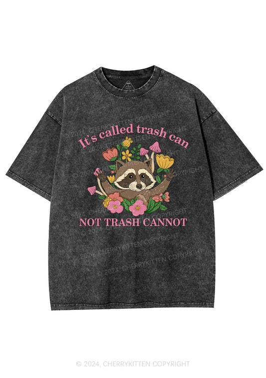 It's Called Trash Can Y2K Washed Tee Cherrykitten