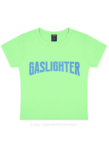 Gaslighter Y2K Baby Tee Cherrykitten