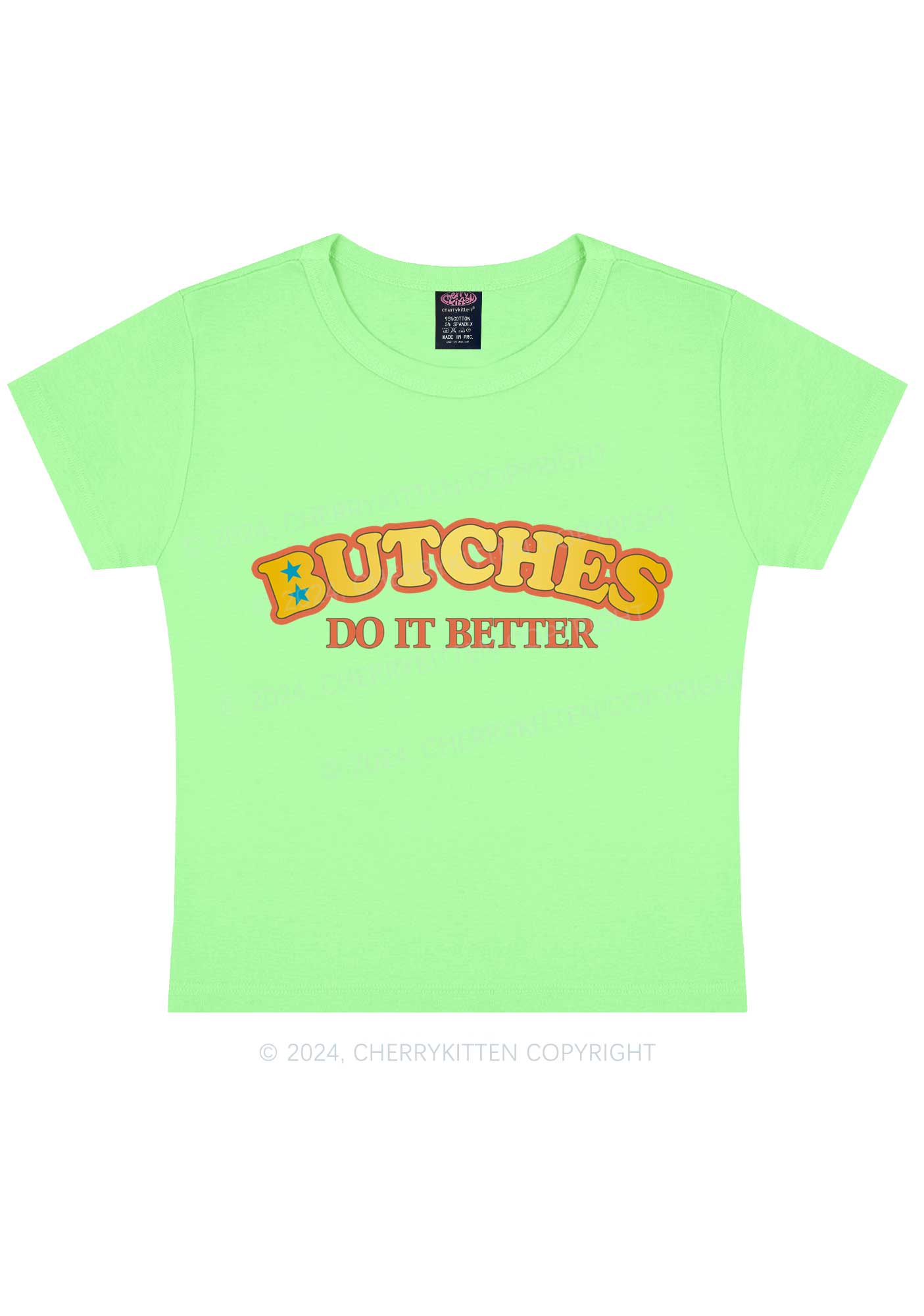 Bxxches Do It Better Y2K Baby Tee Cherrykitten