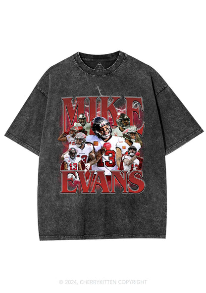 Red Mike Y2K Super Bowl Washed Tee Cherrykitten