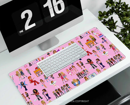 Fairy Girls Y2K Desk Mat Cherrykitten