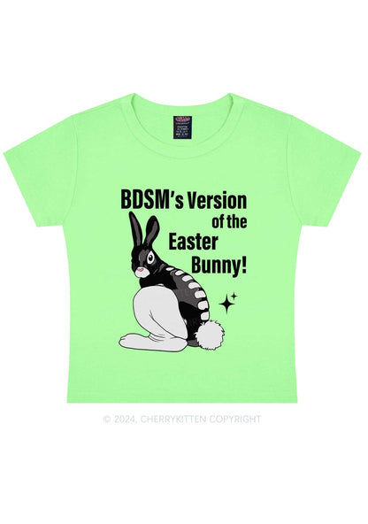 Easter Bunny Y2K Baby Tee Cherrykitten