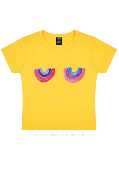 Bisexual Bxxb Y2K Baby Tee Cherrykitten