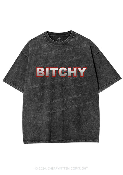 Bxxchy Y2K Washed Tee Cherrykitten