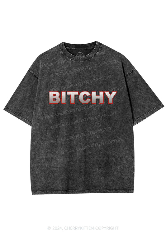 Bxxchy Y2K Washed Tee Cherrykitten