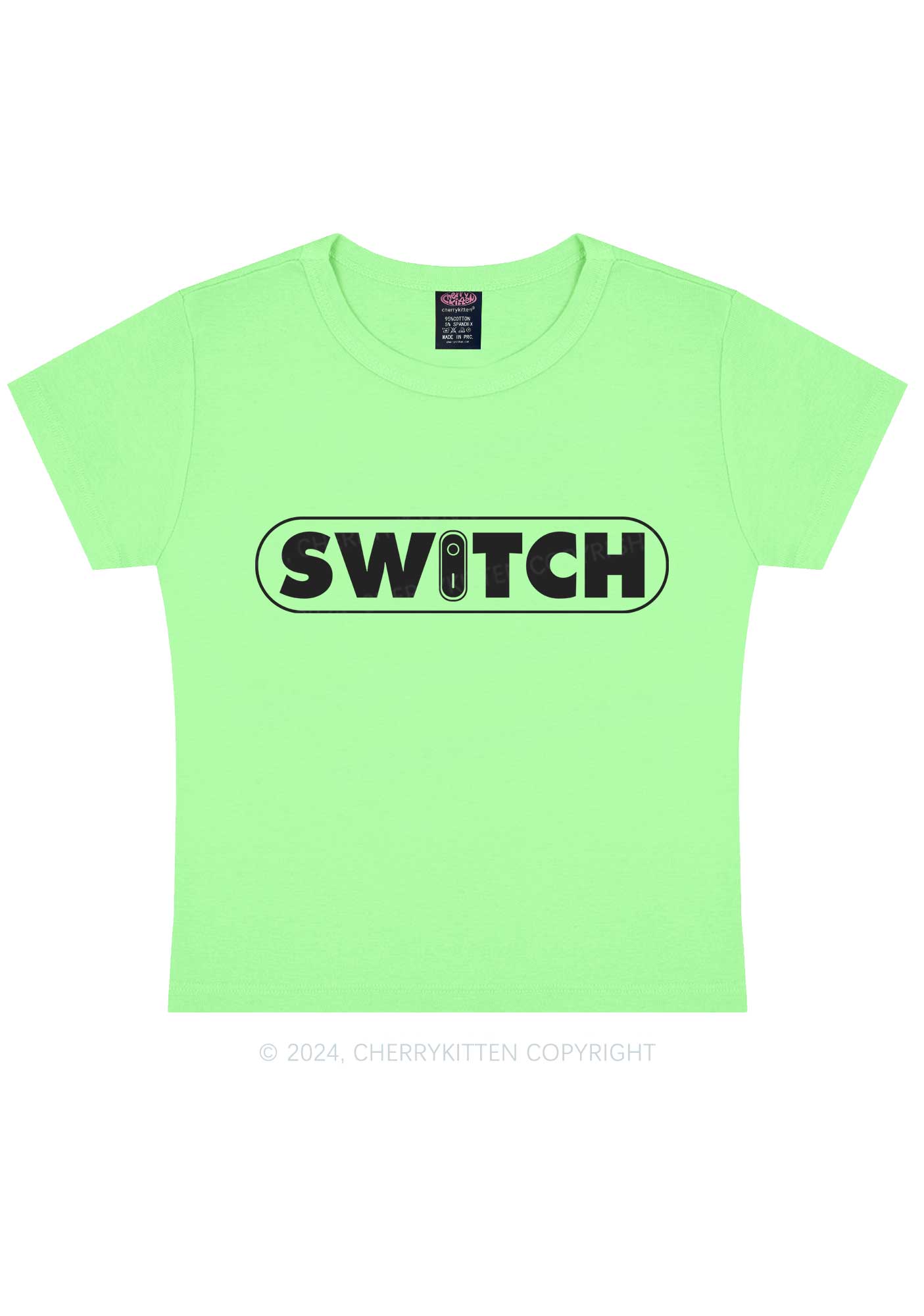 Switch Y2K Baby Tee Cherrykitten