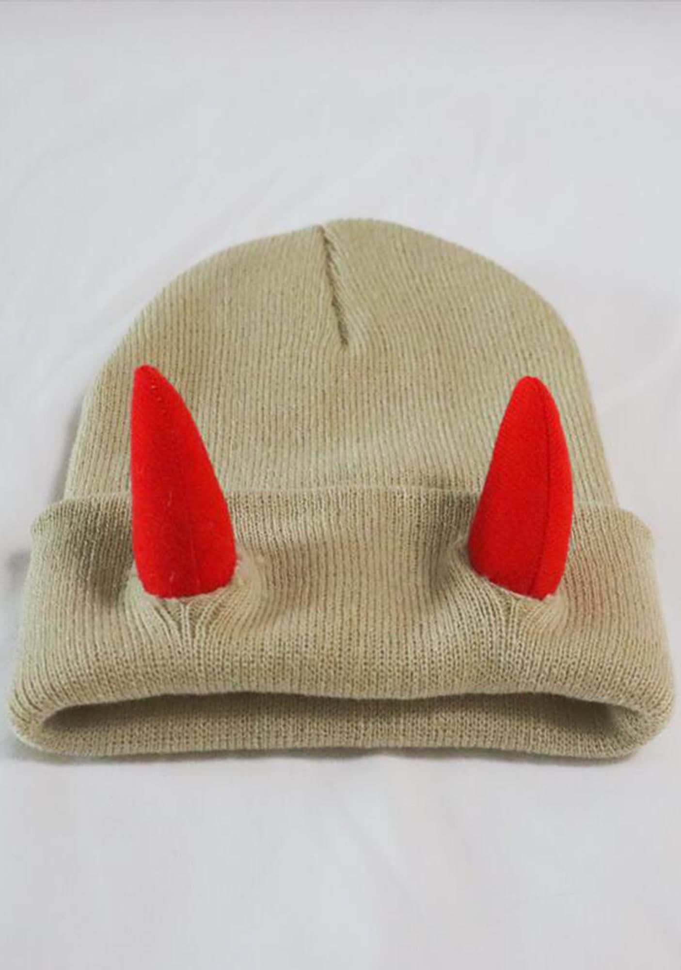 Little Devil Y2K Knitted Hat Cherrykitten