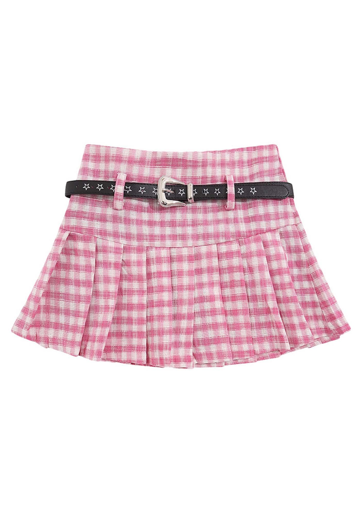Cherrykitten Preppy High Waist Pleated Skirt for Sale