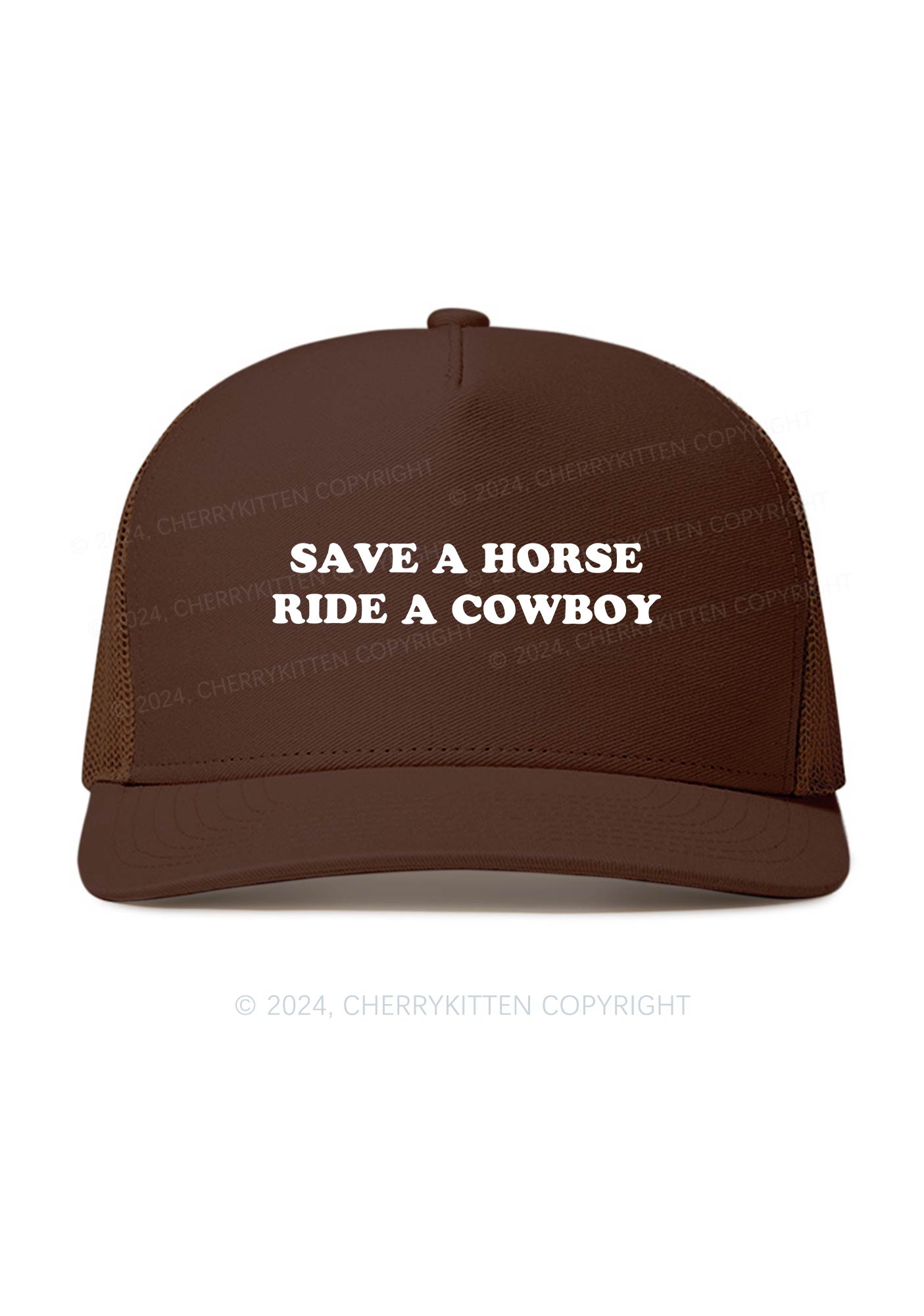 Save A Horse Y2K Trucker Mesh Hat Cherrykitten