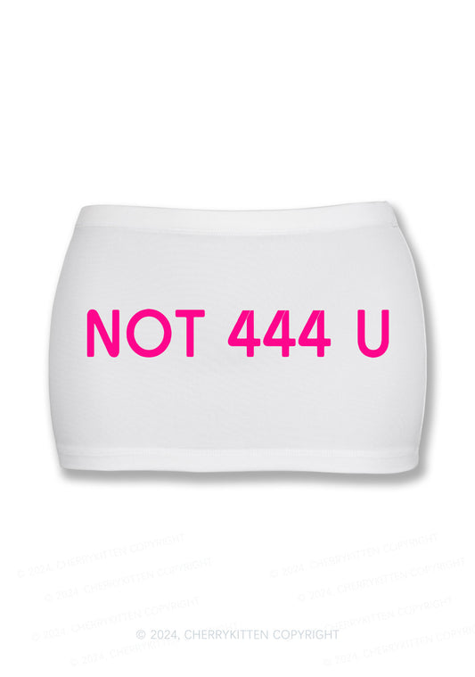 Not For You Y2K Mini Hip Skirt Cherrykitten