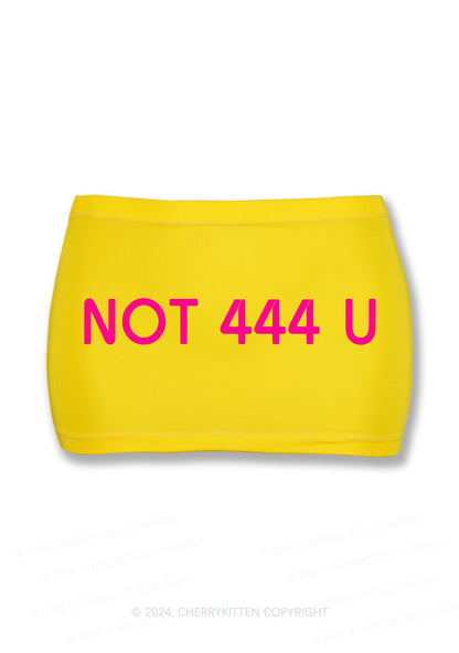 Not For You Y2K Mini Hip Skirt Cherrykitten